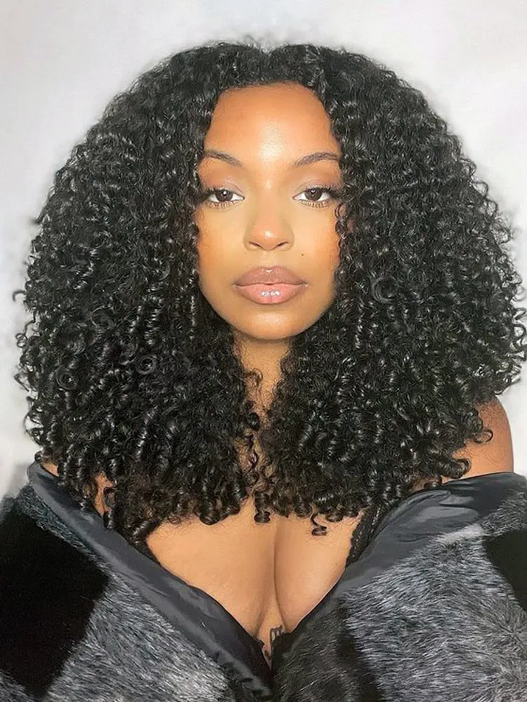 One Bundle Burmese Deep Curly Human Hair Weave With Spiral Ends - Image 9