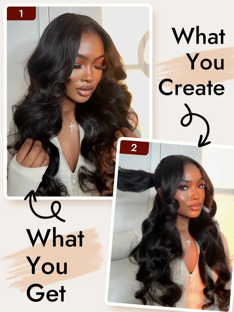 Body Wave 360 HD Lace Wig Human Hair Wigs 180% Density - Image 6