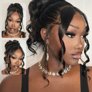 Body Wave 360 HD Lace Wig Human Hair Wigs 180% Density