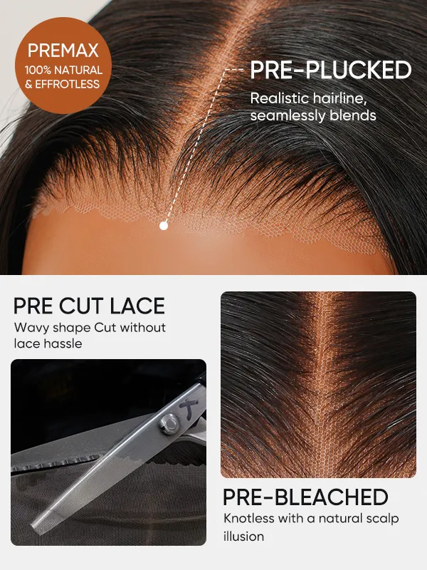 Body Wave 360 HD Lace Wig Human Hair Wigs 180% Density - Image 5