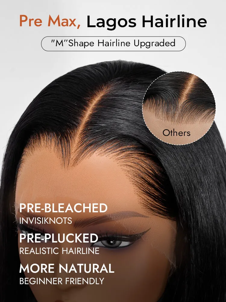 13×6 HD Lace Frontal Wigs Straight Undetectable Lace Front Wigs Human Hair - Image 6