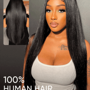 13×6 HD Lace Frontal Wigs Straight Undetectable Lace Front Wigs Human Hair